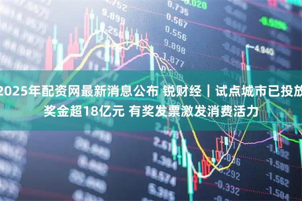 2025年配资网最新消息公布 锐财经｜试点城市已投放奖金超18亿元 有奖发票激发消费活力